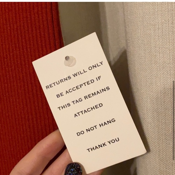 FOR LOVE AND LEMONS KNITZ RARE LONG SLEEVE ANNIE DRESS RED NWT - Picture 6 of 8